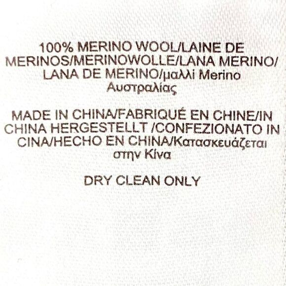 Brooks Brothers Merino Wool Sweater in Black/White Women’s XL - Picture 5 of 5